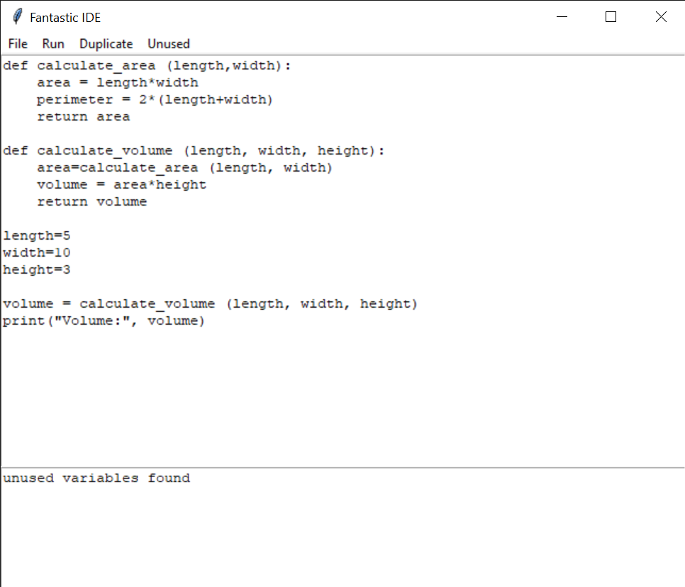 Software Refactoring using python Tkinter and astor | Suhasini