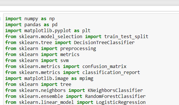 Import libraries
