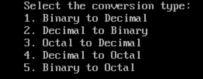 Conversion calculator 1