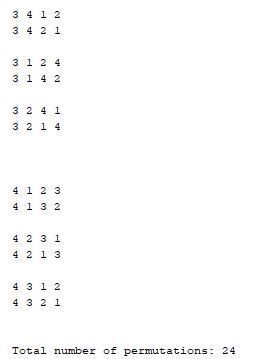 Permutations Generator 3