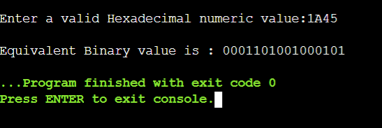 How to convert Hexadecimal to Binary in C++ | BuzzingBee