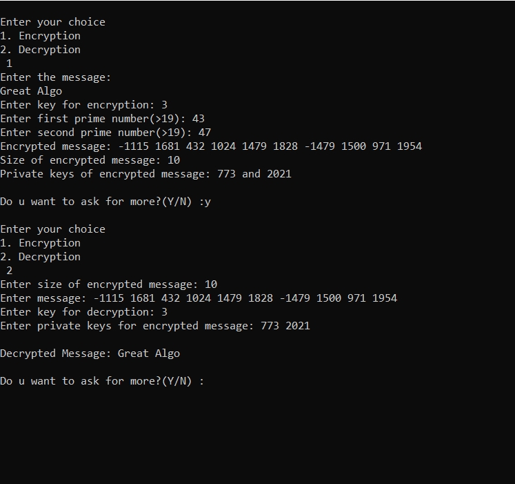 Output