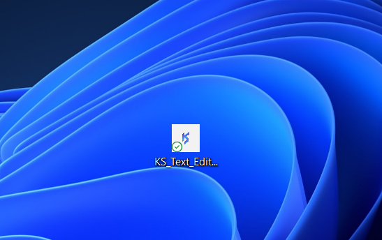 Desktop Icon of the Text Editor
