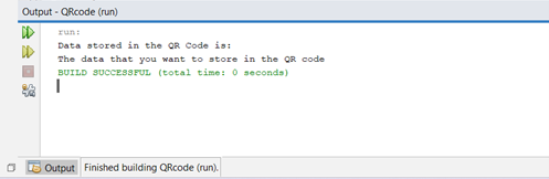 QR Code reading