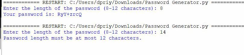 Random Password