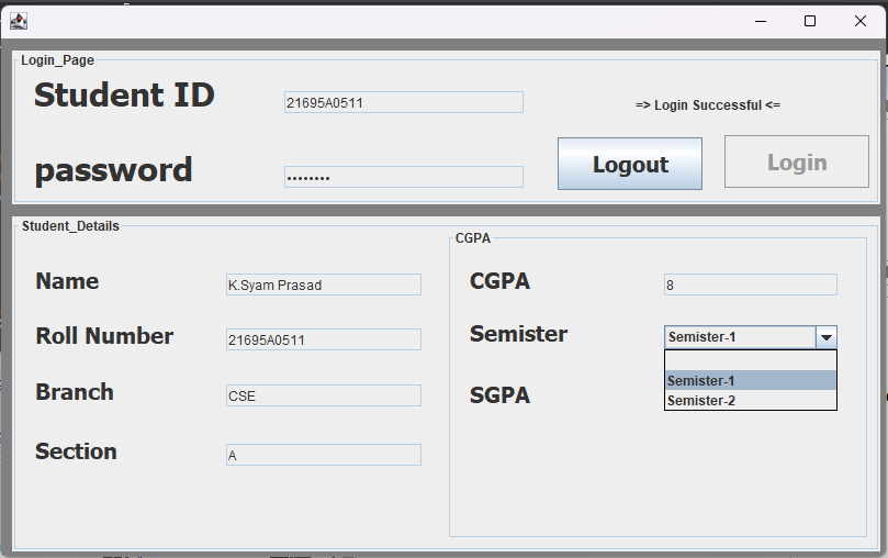 Sgpa Check