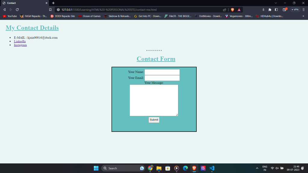 cv-contact-page