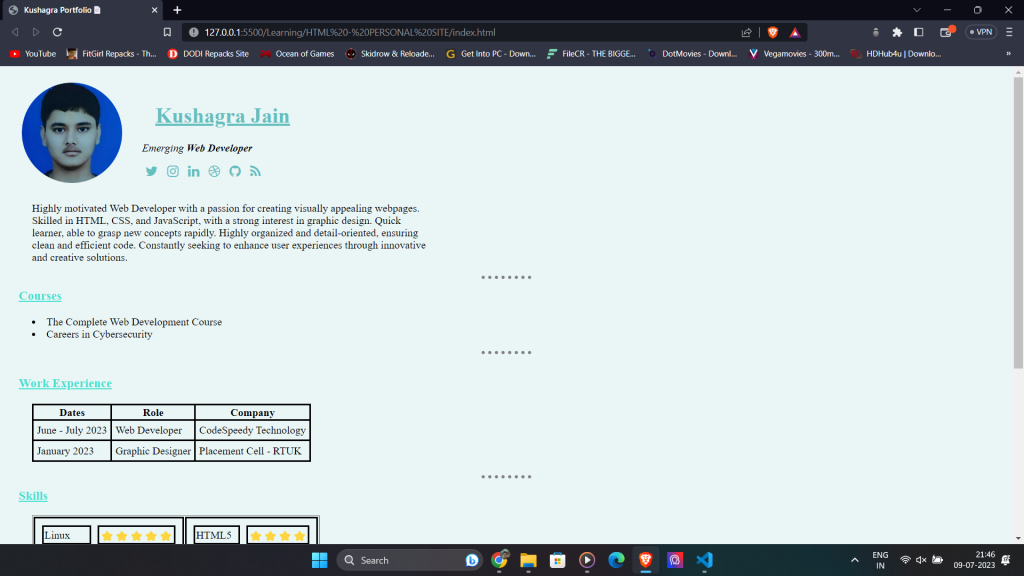 cv-landing-page