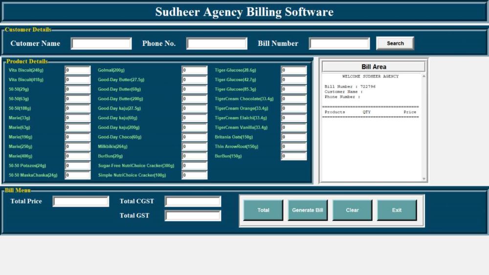 Billing Management System