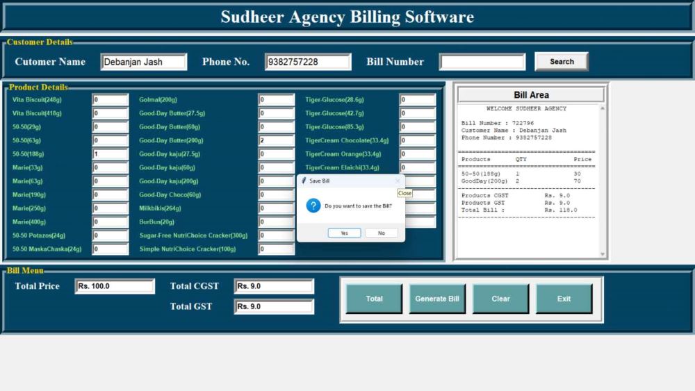 Billing Management System