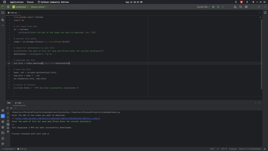 Complete Code